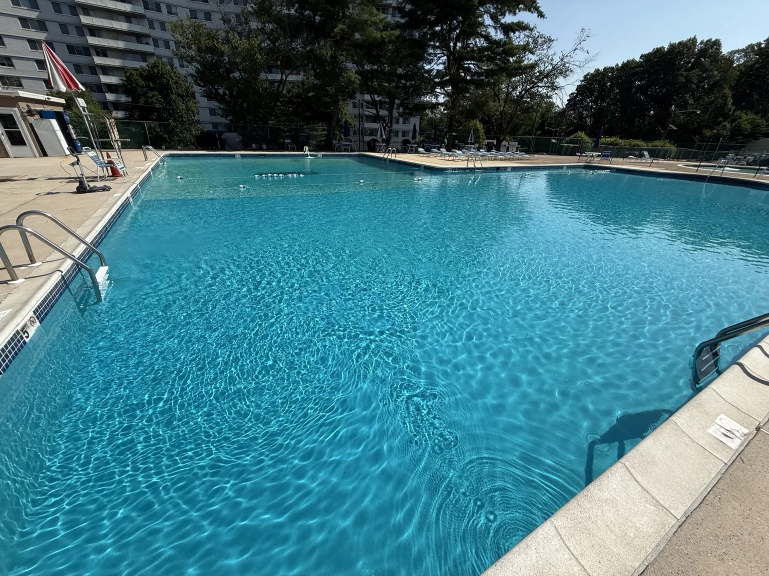 Commercial community pool